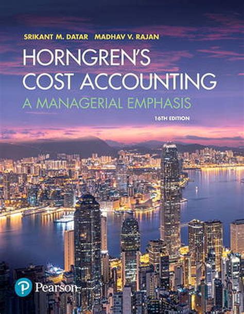 Download Cost Accounting 6Th Edition Solutions Manual Horngren 