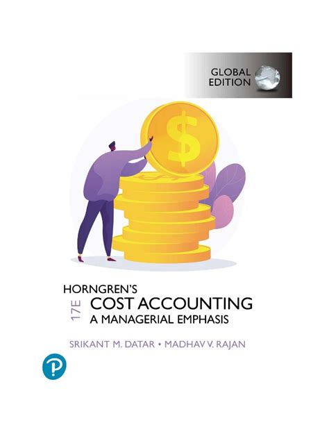 Read Online Cost Accounting Global Edition 