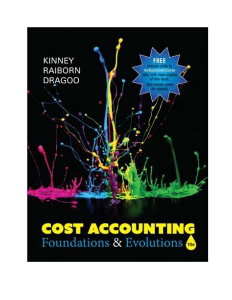 Read Online Cost Accounting Kinney 10Th Edition 