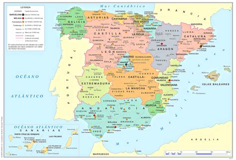 Costa España Mapa