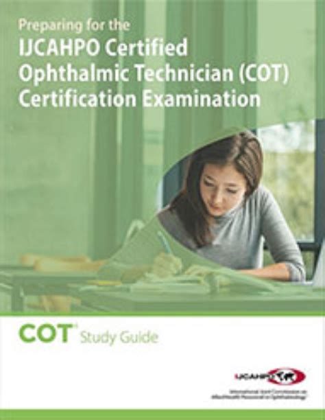 Cot Exam Study Guide