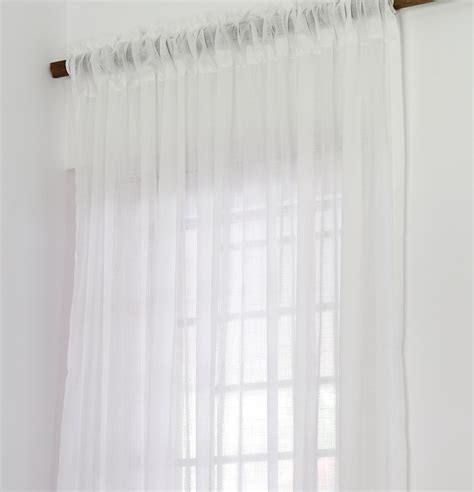 Cotton Sheer Curtains