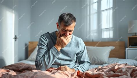 coughing in bed