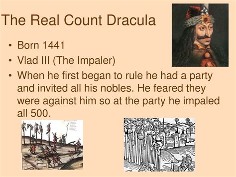 count dracula born