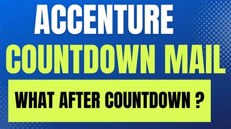 Countdown To Accenture