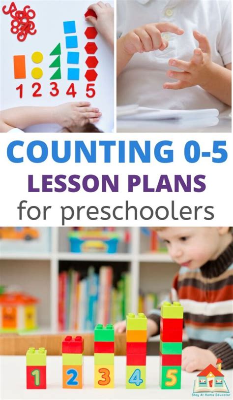 Counting 0 5 Lesson Plans For Preschoolers Stay Math Lesson Plans For Toddlers - Math Lesson Plans For Toddlers