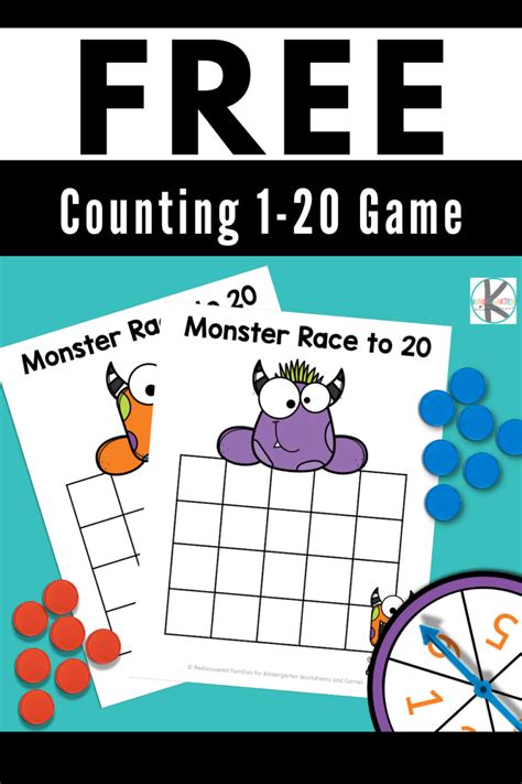 Counting 1 20 Simple Games Your Kindergarten Class Kindergarten Count - Kindergarten Count