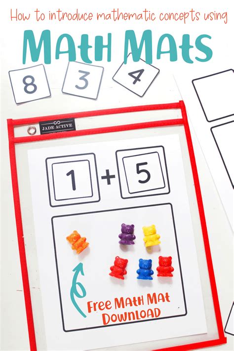 Counting And Addition Math Mats For Use With Math Eggs - Math Eggs