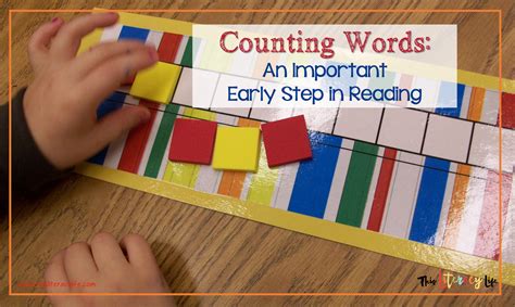 Counting Words An Important Step In Early Reading Counting Words In A Sentence Kindergarten - Counting Words In A Sentence Kindergarten