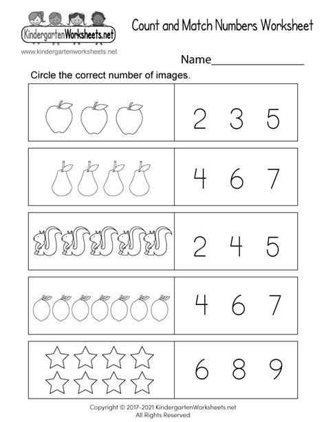Counting Worksheets For Kindergarten Pdf Free Printables Counting Kindergarten - Counting Kindergarten