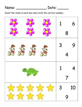 Counting Worksheets Guruparents Number Correspondence Worksheet - Number Correspondence Worksheet