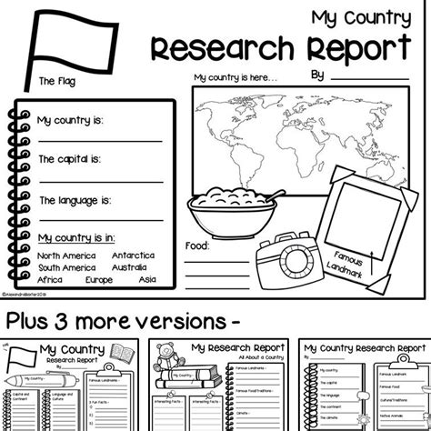 Country Report Worksheet   Country Reports Lessons Worksheets And Activities - Country Report Worksheet