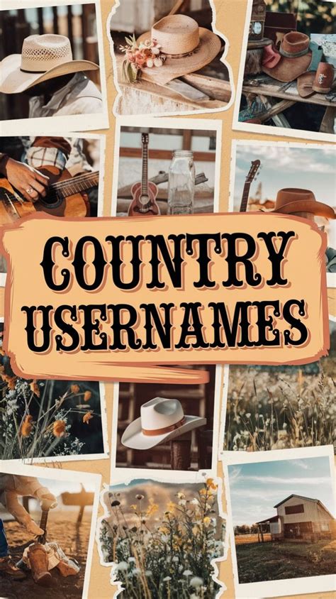 country tiktok usernames