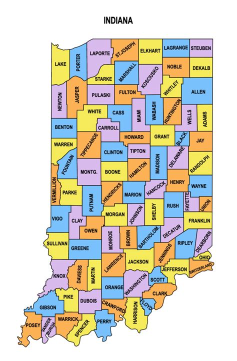 county map indiana