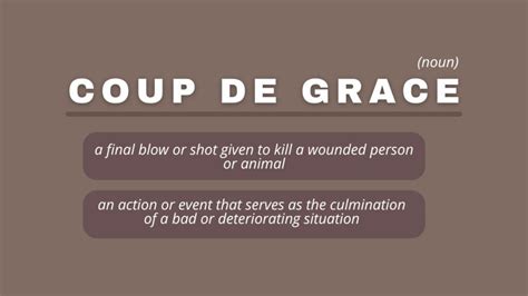 Coup De Gra