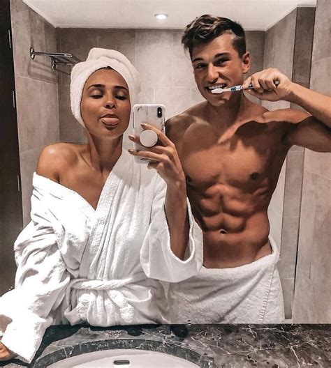 couple nude selfie
