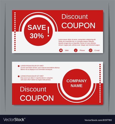 coupon design