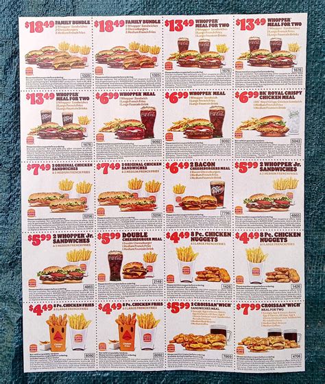 Coupons Burger King