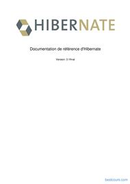 cours hibernate pdf PDF Cours ,Exercices Gratuits