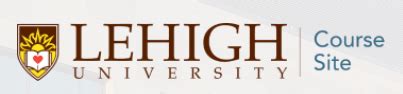 Course Site Lehigh