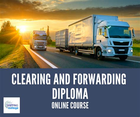 Read Course Diploma Level 6 In Clearing Forwarding And Shipping 