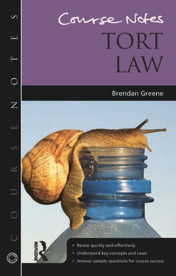 Download Course Notes Tort Law 