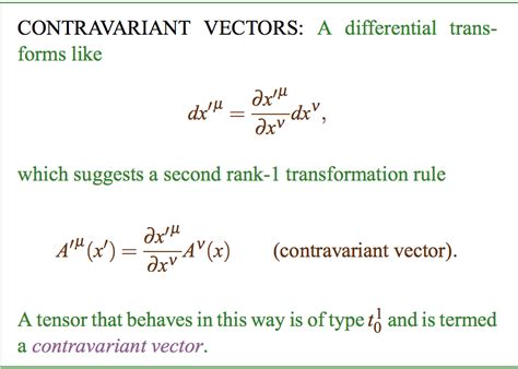 covariance contravariant tensor pdf