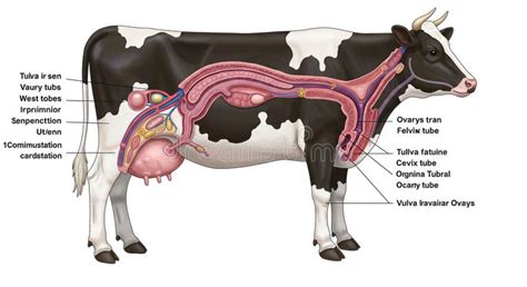 Cow Reproductive System