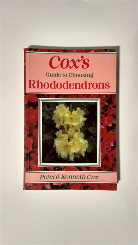 Cox S Guide To Choosing Rhododendrons