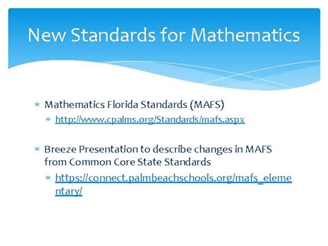 Cpalms Org Invalid Math Standards - Math Standards