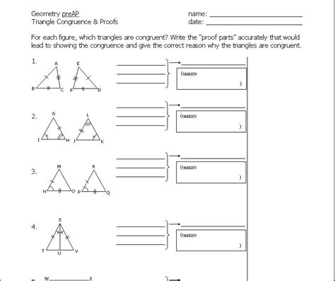 Cpctc Worksheets Lesson Worksheets Cpctc Proofs Worksheet With Answers - Cpctc Proofs Worksheet With Answers