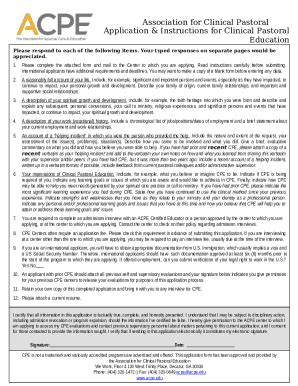Read Online Cpe Application Word Document 