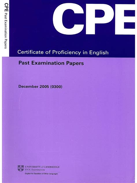 Read Online Cpe Past Exam Papers 