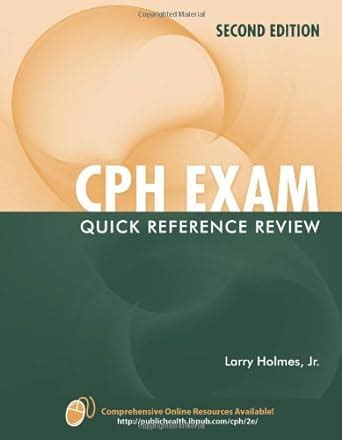 Read Online Cph Exam Quick Reference Review Second Edition 