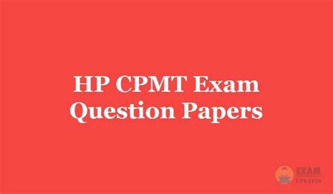 Read Online Cpmt Previous Year Question Paper 