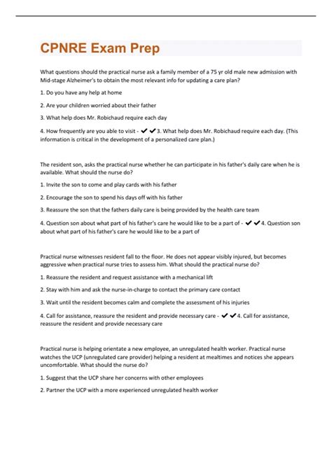 Download Cpnre Exam Prep Guide 