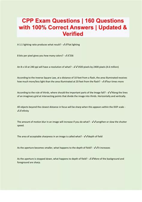 Cpp Exam Questions And Answers