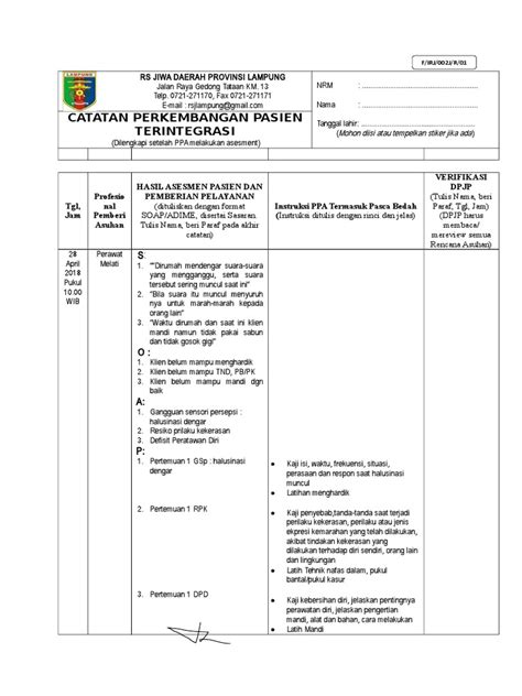 cppt adalah | Mengenal Apa itu CPPT Catatan Perkembangan Pasien