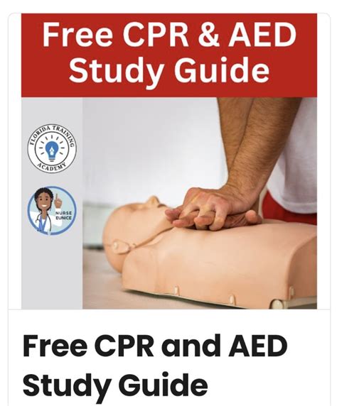 Read Cpr And Aed Study Guide 