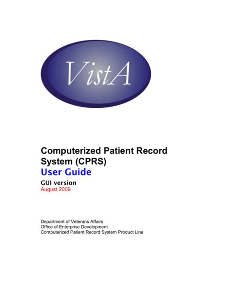 Download Cprs User Guide 