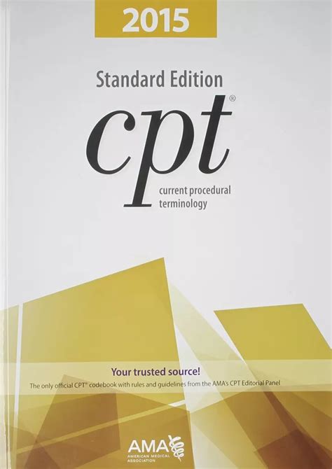 Cpt 2015 Standard Current Procedural Terminology Cpt Standard
