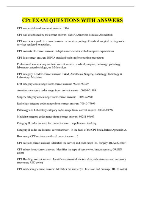 Full Download Cpt Exam Question Paper June 2011 