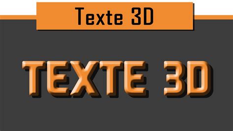 Créer Un Texte En 3d   Créer Un Texte 3d Dans Illustrator Cours Gratuit - Créer Un Texte En 3d