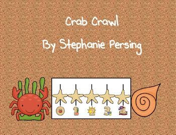 Crab Crawl Math Game By Slp Creations Tpt Crab Math - Crab Math