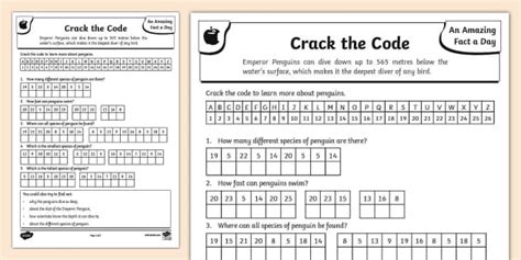 Crack The Code Activities Games And Puzzles That R
