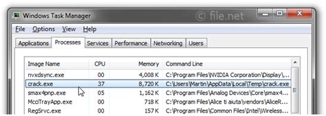 crack.exe Windows process - What is it? - file