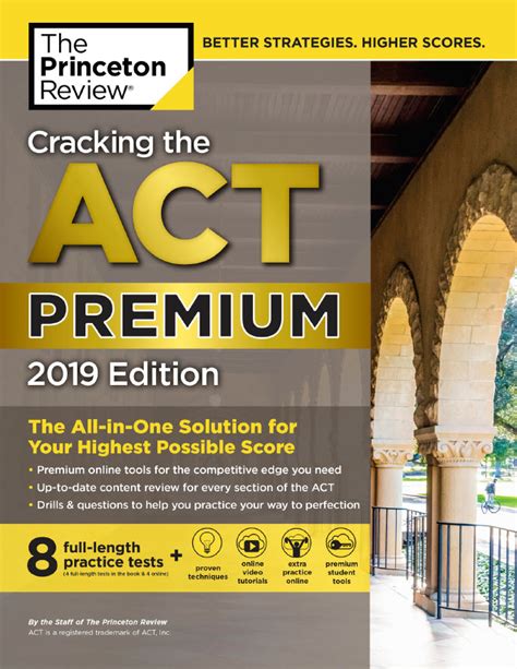 cracking the act premium edition with 8 practice