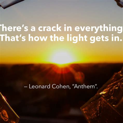 Cracks Allow The Light To Get In Kintsugi The Jap