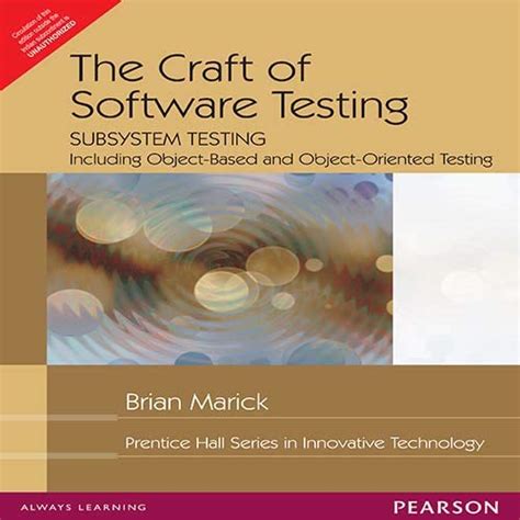 Craft Of Software Testing Subsystems Testing Including Object Based And Object Oriented Testing