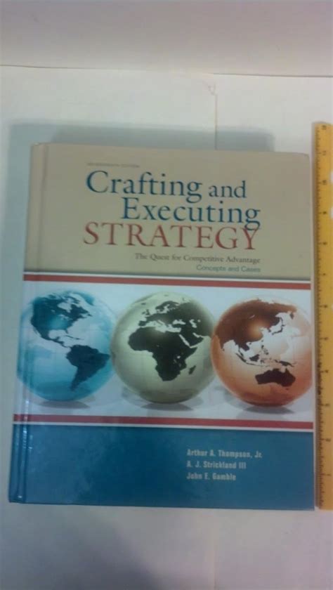 crafting and executing strategy 17th edition page